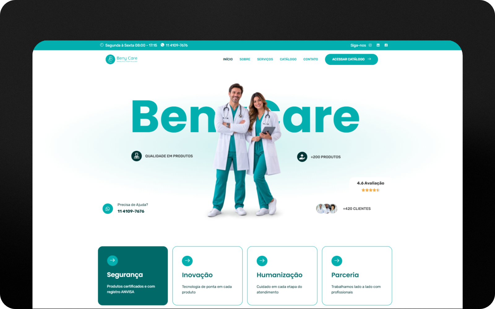 Website Beny Care