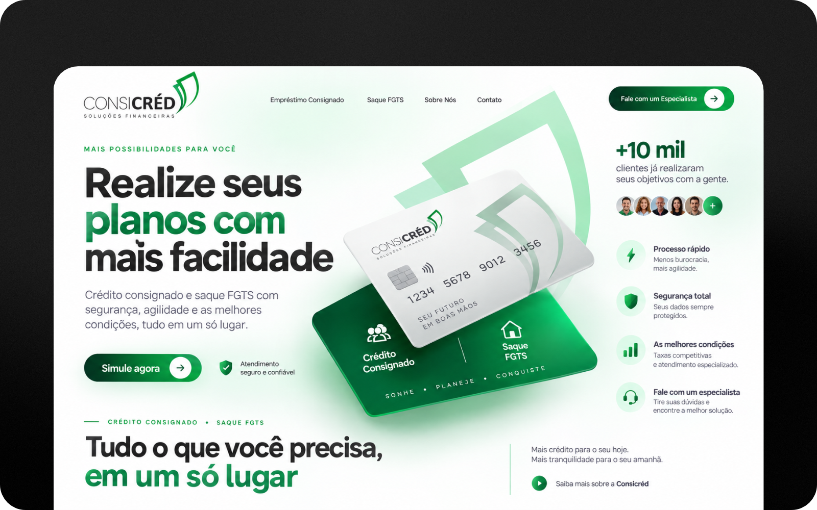 Website Consicréd